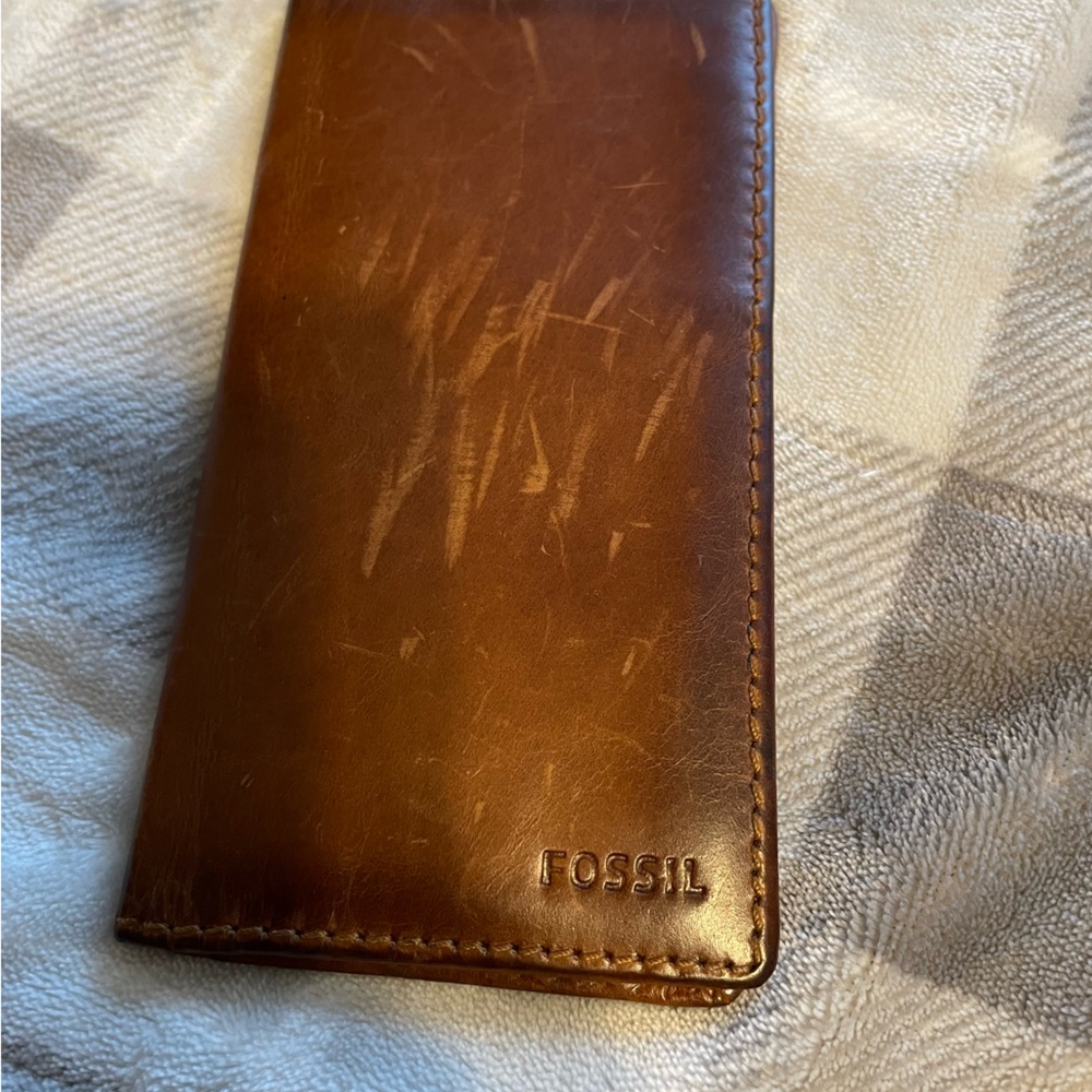 Genuine Leather Wallet Bundle! Buxton, Fossil, Bu… - image 4